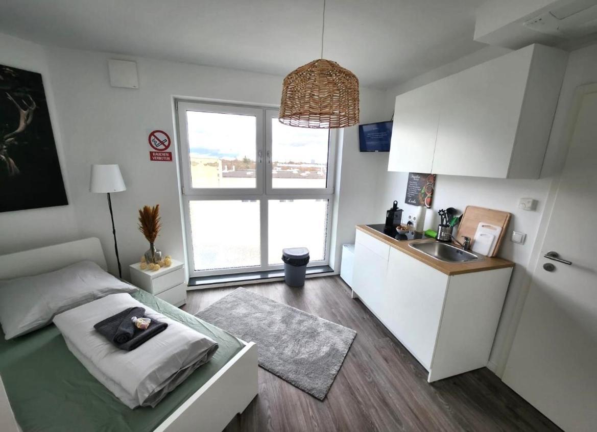 Modernes Apartment Mit Wifi, Aufzug & Kostenlos Parken El-Living Аугсбург Екстериор снимка